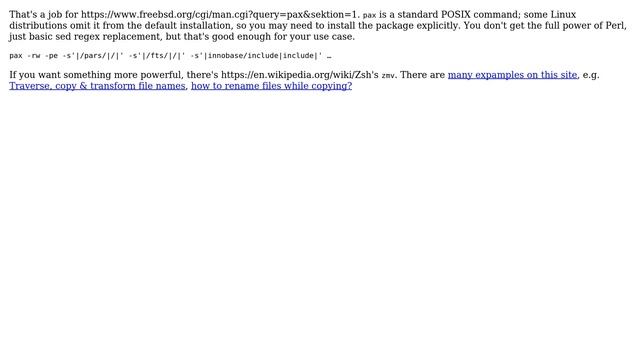 Unix & Linux: rename(1)-like script in Perl, but for copying files? (3 Solutions!!) смотреть онлайн