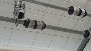 Устройство механизма системы зашторивания теплицы корейского типа 12.10.2018