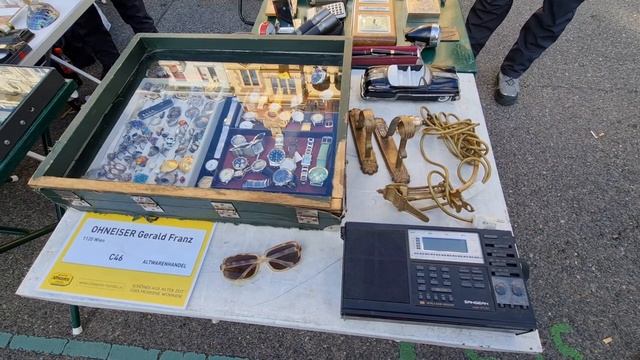 Фломаркт в Вене. Блошиный рынок. Flohmarkt. Naschmarkt