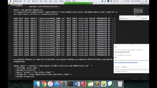 Big Data Certifications Workshop 006 - Sqoop Import contd... смотреть онлайн