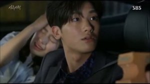 Пьяная девушка порвала рубашку парню  - "Высшее общество" [юный Пак Хен Шик ]