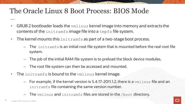 BIOS Firmware Bootloader Process on Oracle Linux 8 смотреть онлайн