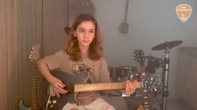 Davi Kammer (Brasil-SP) Metallica, Harvester Of Sarrow Cover Com Captador TESLA Kelt-2 (set)