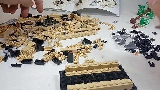 Лего обзор на немецкий лего танк Pz.Kpfw.II Ausf. F в (Пз 2 ДАК) смотреть онлайн