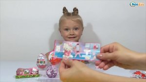 ✔ Хелло Китти. Девочка Ярослава открывает Шоколадные Яйца с Сюрпризом / Hello Kitty Surprise Eggs ✔
