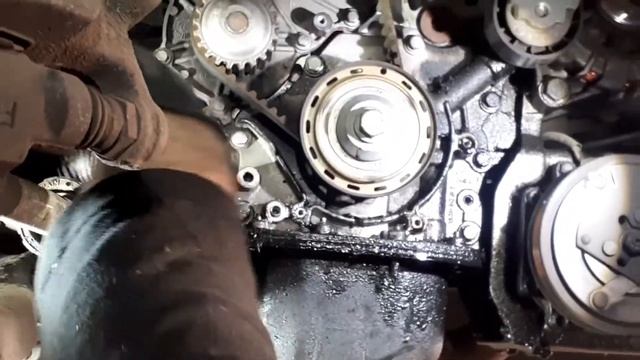 ЗАМЕНА РЕМНЯ ГРМ FORD FIESTA 1.4 TDCi 86 cv смотреть онлайн