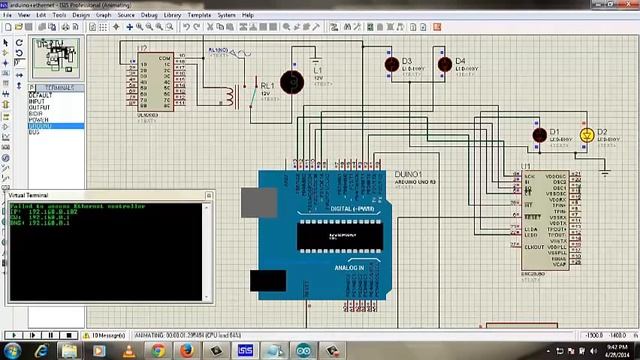 How to control devices via internet using ARDUINO + ENC28J60 смотреть онлайн