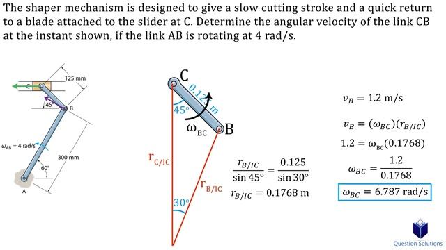 Instantaneous Center of Zero Velocity (learn to solve any problem step by step) смотреть онлайн