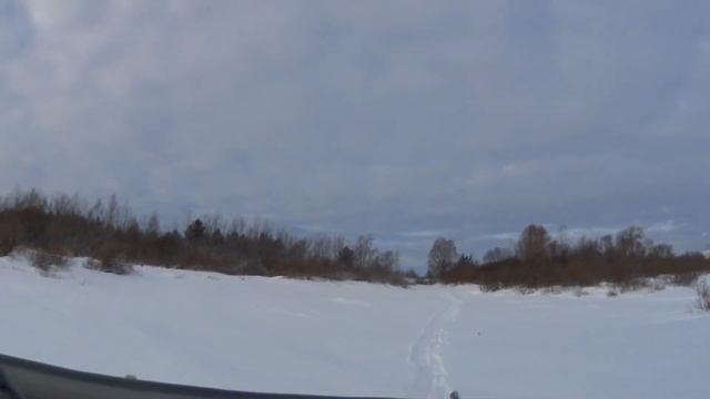 СВП Бриз 420 22S возвращение на базу совсем все перегородили ироды / Hovercraft Breeze 16.01.2016 смотреть онлайн