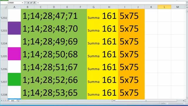 all combinations for lotto 6 out of 36 in total 6/36 Lotto Kombination 5x75 Summa 161 video 100 смотреть онлайн