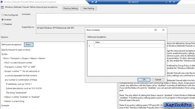 Open Firewall Port Using Group Policy In Windows Server 2019 смотреть онлайн