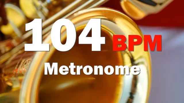 104 Bpm Metronome, 메트로놈 104, 박자연습 104, 템포 104