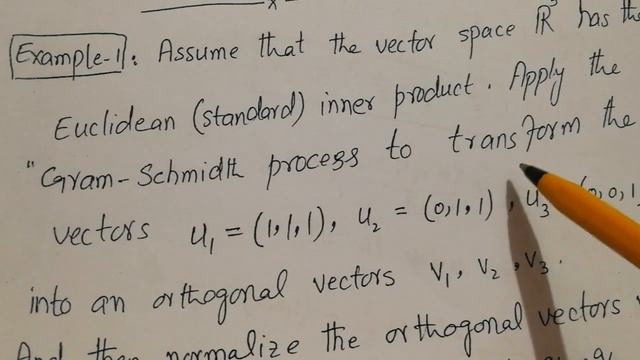 ALA29: Gram Schmidt Process смотреть онлайн