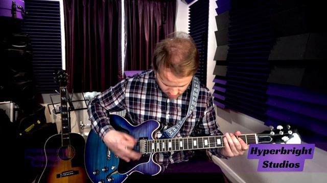 Gibson ES 339 Blueberry Burst Long term Review! смотреть онлайн