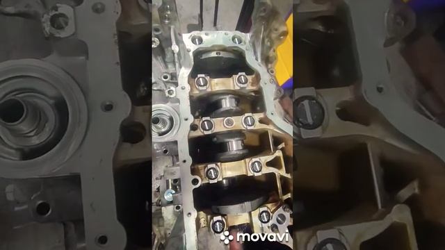 Kia Sportage, g4na. Укладка коленвала под нестандартные вкладыши. полное видео в основном канале. смотреть онлайн