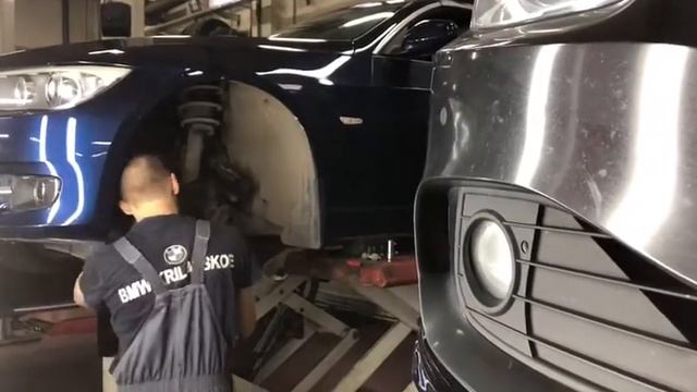 Замена ступицы на БМВ 3 серии e92 смотреть онлайн