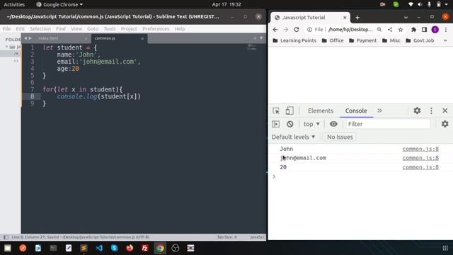 For in Loop - 17 - JavaScript Tutorial for Beginners | JavaScript Tutorial | Learning Points смотреть онлайн