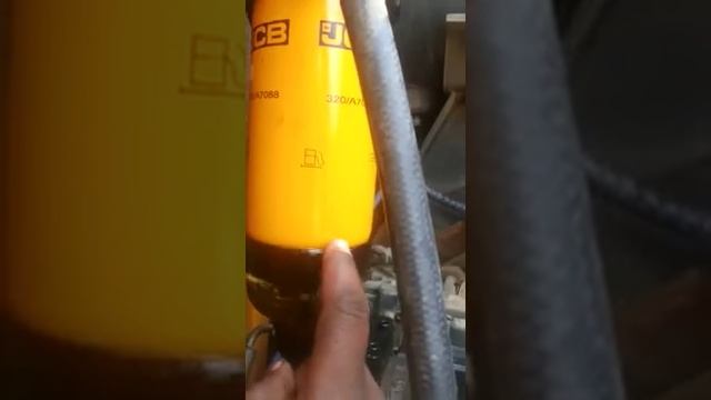 JCB Excavator/Pocklain primary fuel filter diesel leakage смотреть онлайн