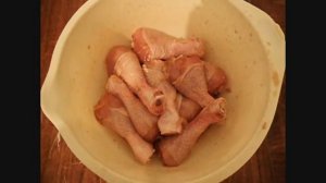 Куриная голень в микроволновке