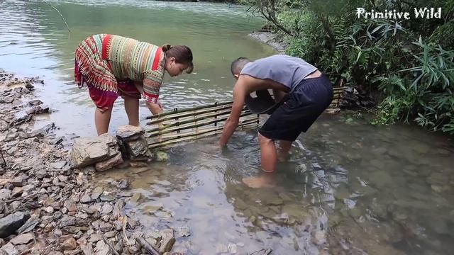 Top Video: 120 Days Survival Catch Fish, Harvest Lots Of Catfish - Amazing Fishing, Market To Sell