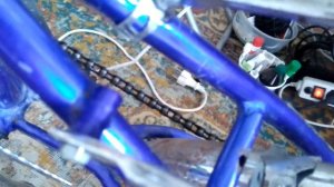 Электровелосипед с двигателем от шуруповёрта Часть 2