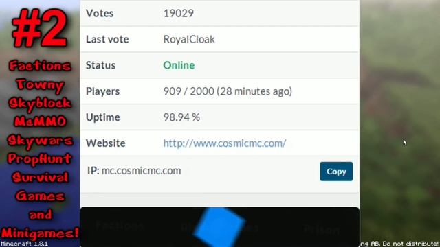 ✔ Minecraft 1.18.1: Top 5 Best Cracked Servers (2022) смотреть онлайн