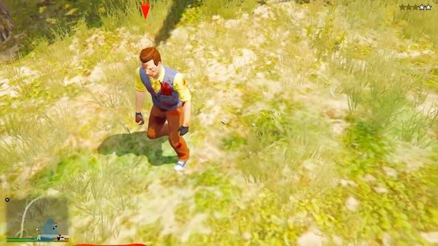 ЗЛОЙ КРАСНЫЙ ХАЛК УБИЛ СОСЕДА В ГТА 5 МОДЫ! ПРИВЕТ СОСЕД! - ОБЗОР МОДА GTA 5 ИГРА ГТА 5 смотреть онлайн