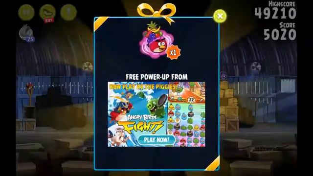 Angry Birds Rio Smugglers’ Den Walkthrough 1-2 gift box смотреть онлайн
