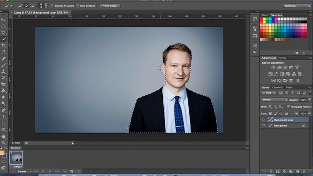 Photoshop#03: Quick Selection Tool смотреть онлайн