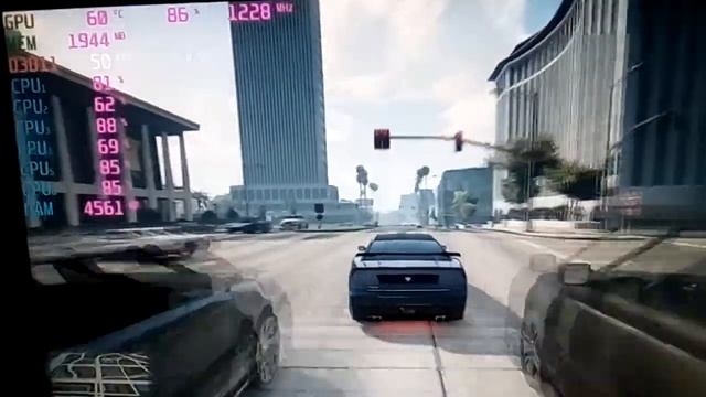 GTA 5, Asus GTX 750Ti 2Gb смотреть онлайн