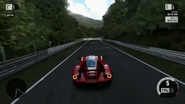 Forza 7 - Ford GT 2017 Nordschleife hotlap (6:56:928) смотреть онлайн