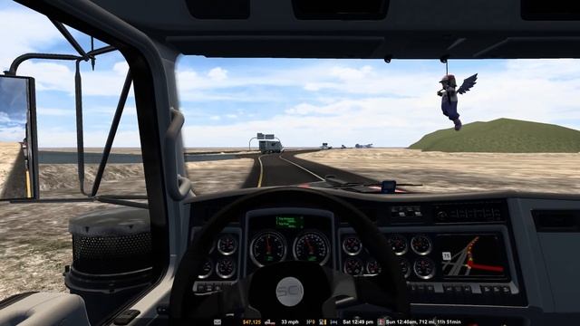 American Truck Simulator Realistic Economy Ep 167 I get 3 fines today, top notch driving int смотреть онлайн