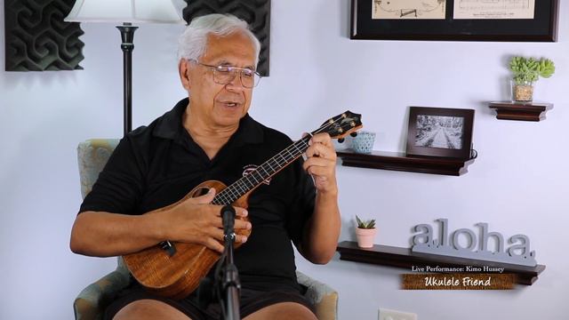Kimo Hussey and Custom I'iwi Tenor Ukulele UKULELE FRIEND: Live Performance смотреть онлайн