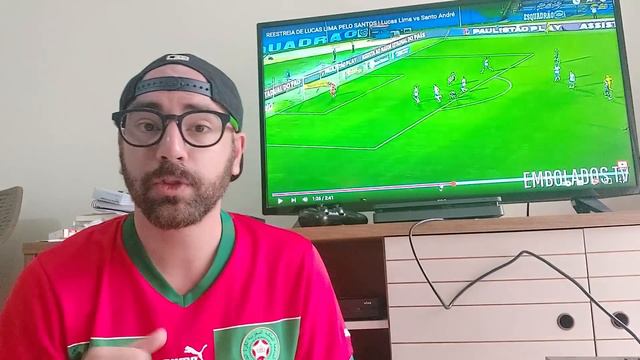 Como LUCAS LIMA e TER UM MEIA ajudam o Santos смотреть онлайн