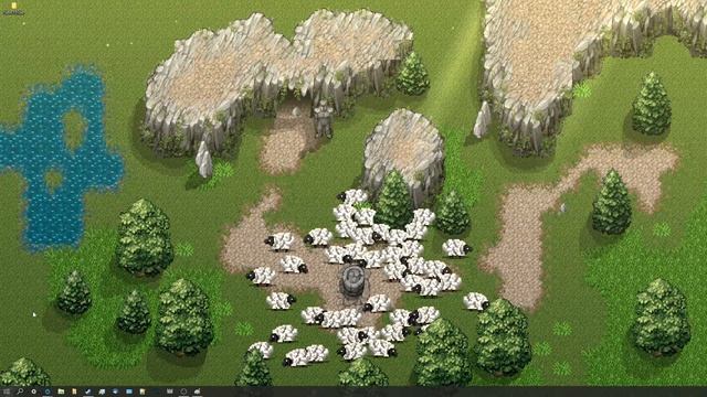 Wallpaper Engine Demonstration - Raindrops and sheep.exe смотреть онлайн