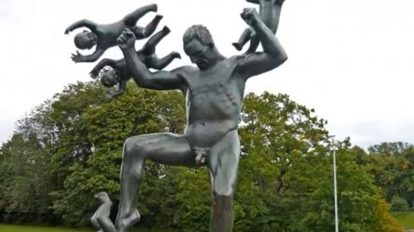 Осло Норвегия.Парк скульптур Вигеланда (Park Vigeland Oclo Norway)часть 2