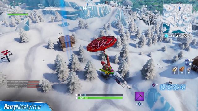 Search Between Three Ski Lodges Location Guide - Fortnite Battle Royale (Season 7 Challenge) смотреть онлайн