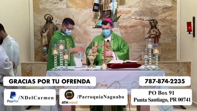 Santa Misa Domingo XXV del TO 19/septiembre/2021 Mons. Raúl Berzosa смотреть онлайн