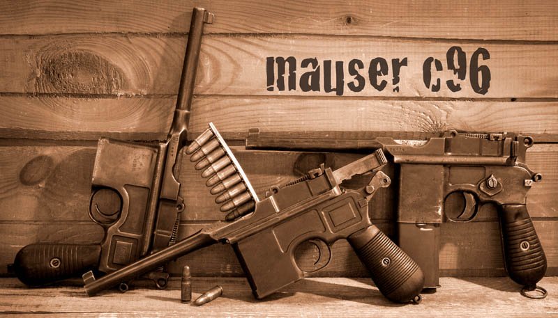 Mauser C-96 - Неполная разборка и сборка смотреть онлайн