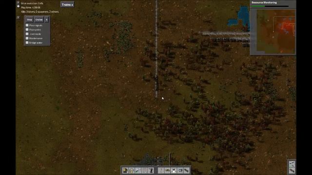 Factorio - Building Big Episode 5 - First Outpost & Rail Setup смотреть онлайн