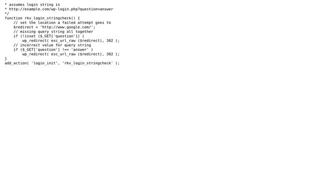 Wordpress: Login redirects and query strings смотреть онлайн