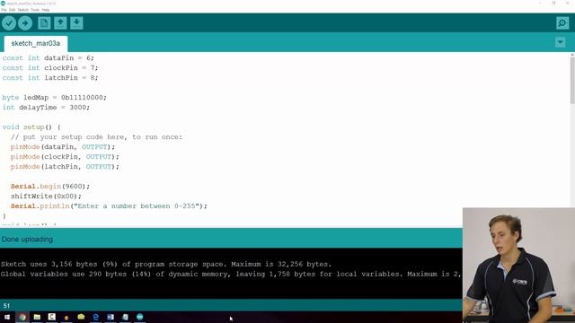 Arduino Workshop - Chapter 4 - Bit Math смотреть онлайн