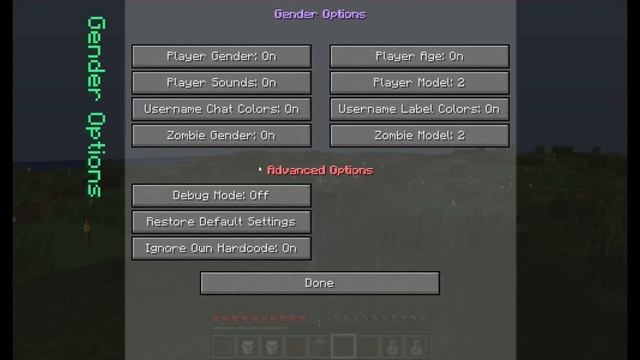 EN Minecraft mods: iPixeli's Gender Mod Showcase смотреть онлайн