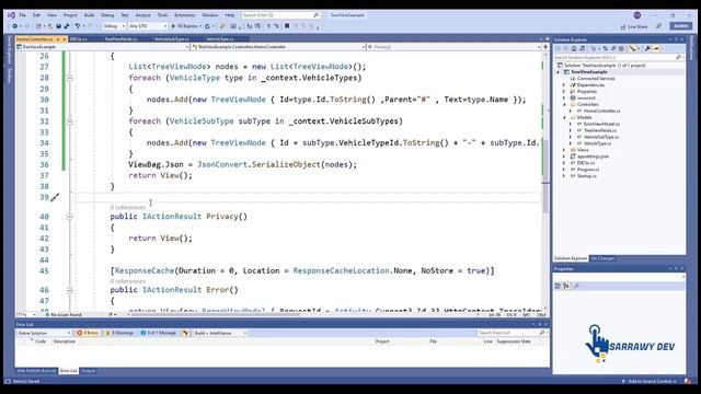 ASP.NET Core - Bind Populate jsTree TreeView from Database | asp.net core treeview example смотреть онлайн