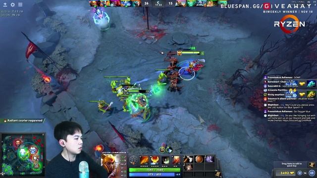 Immortal Blue Span Dota 2 Weekend Party Games! смотреть онлайн