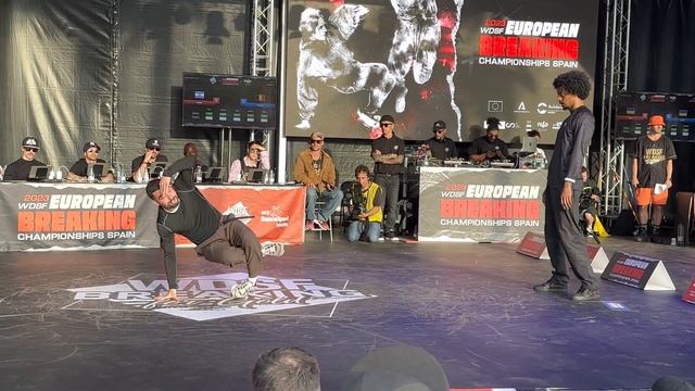 Poter vs Tirock | Top 32 B-Boy European Breaking Championships 2023 Almeria - Spain смотреть онлайн