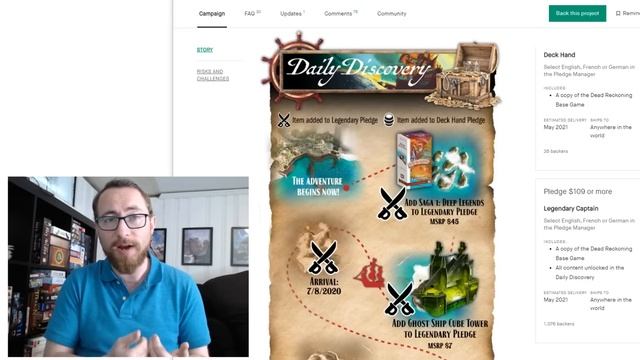 Dead Reckoning by AEG - Should You Back It? смотреть онлайн