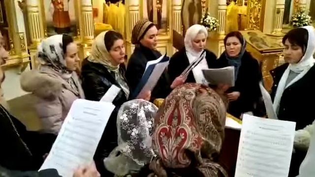 Во Царствии Твоем Знаменного распева смотреть онлайн