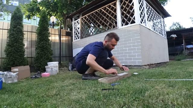 Беседка с Гибкой плиткой смотреть онлайн