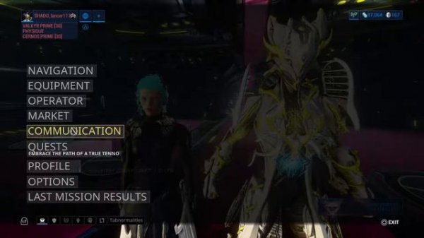 Warframe valkyr prime fashion frame